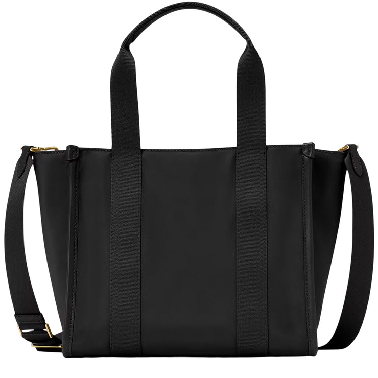 Back View of Kate Spade Kip Nylon Small Tote Bag - Black KL926