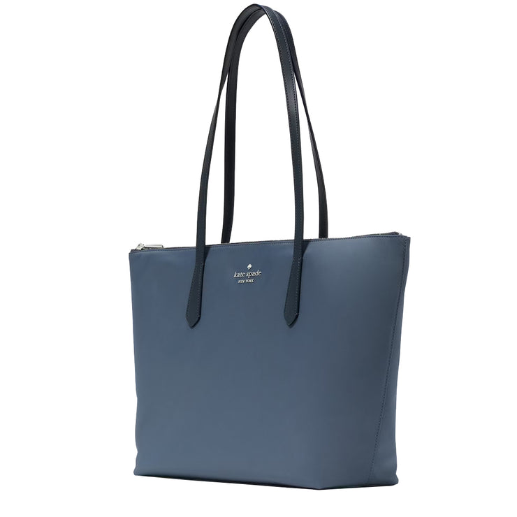 Buy Kate Spade Kitt Nylon Medium Tote Bag in Bluestone Multi KG460 Online in Singapore | PinkOrchard.com