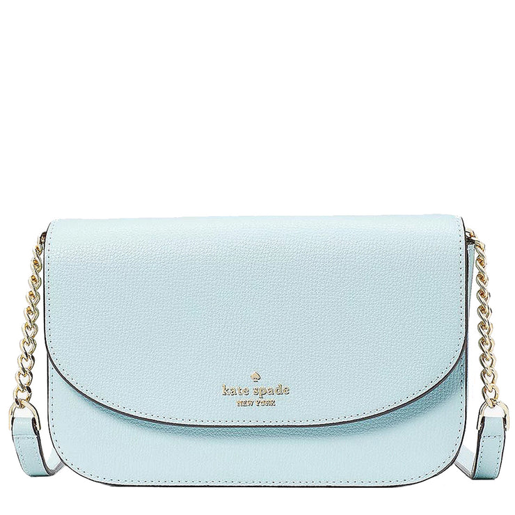 Buy Kate Spade Kristi Chain Flap Crossbody Bag in Dewy Blue ka698 Online in Singapore | PinkOrchard.com