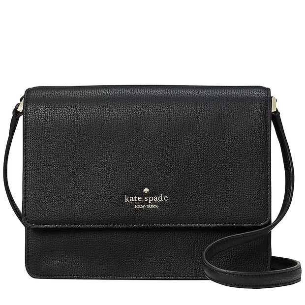 Buy Kate Spade Kristi Flap Crossbody Bag in Black kb430 Online in Singapore | PinkOrchard.com