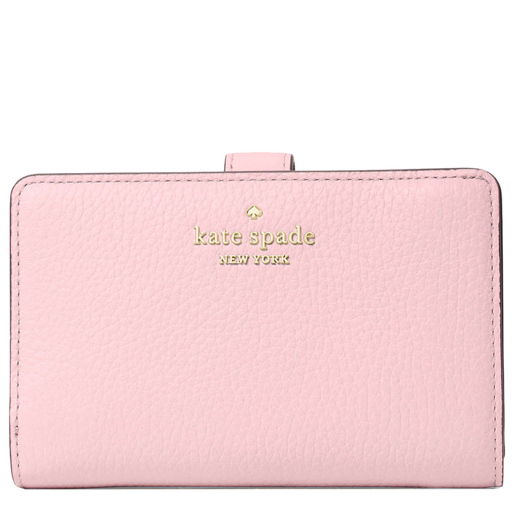 Buy Kate Spade Leila Medium Compact Bifold Wallet in Bright Carnation WLR00394 Online in Singapore | PinkOrchard.com