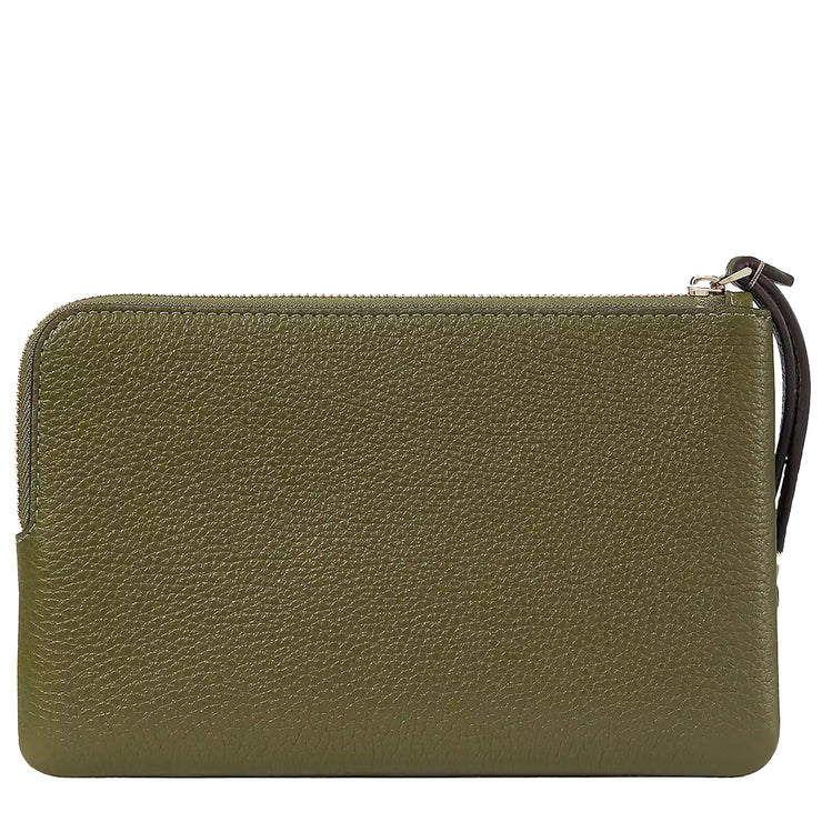 Buy Kate Spade Leila Medium L-Zip Wristlet in Enchanted Green kb684 Online in Singapore | PinkOrchard.com