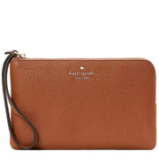 Buy Kate Spade Leila Medium L-Zip Wristlet in Warm Gingerbread kb684 Online in Singapore | PinkOrchard.com