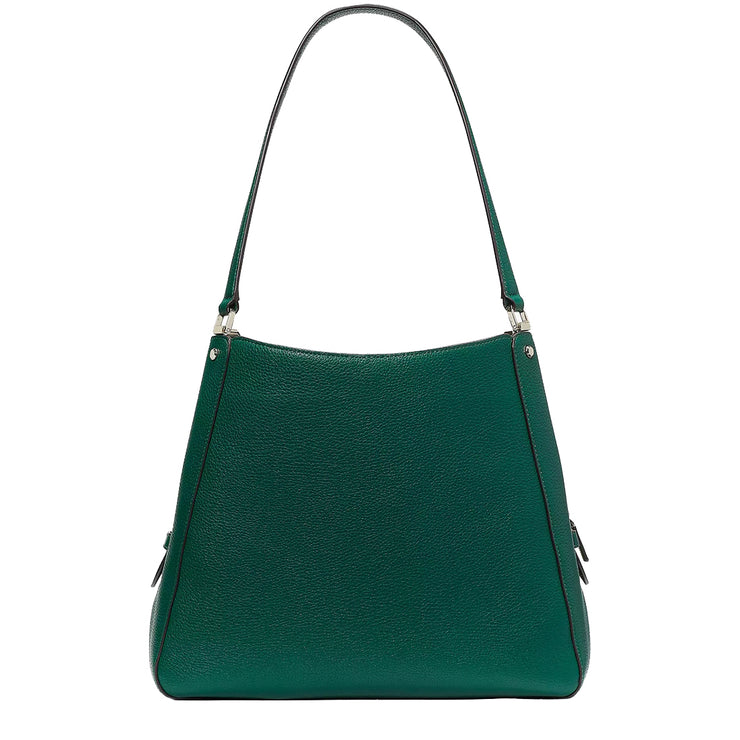 Buy Kate Spade Leila Medium Triple Compartment Shoulder Bag in Deep Jade wkr00344 Online in Singapore | PinkOrchard.com