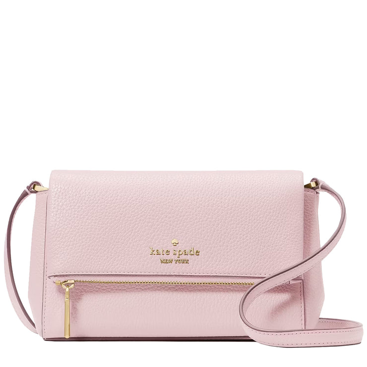 Buy Kate Spade Leila Mini Zip Crossbody Bag in Shimmer Pink KE487 Online in Singapore | PinkOrchard.com