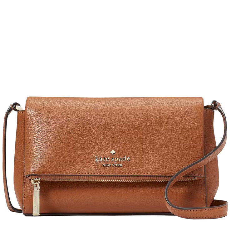 Buy Kate Spade Leila Mini Zip Crossbody Bag in Warm Gingerbread KE487 Online in Singapore | PinkOrchard.com