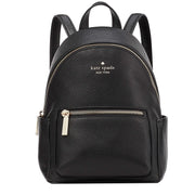 Buy Kate Spade Leila Pebbled Leather Mini Dome Backpack Bag in Black kb650 Online in Singapore | PinkOrchard.com