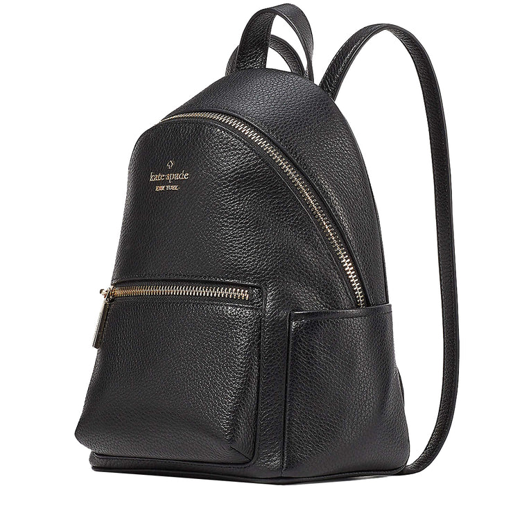 kate spade mini backpack black Buy Kate Spade Leila Pebbled Leather Mini Dome Backpack Bag in Black kb650 Online in Singapore