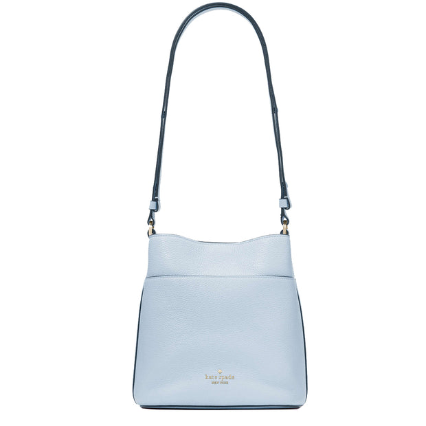 Buy Kate Spade Leila Small Bucket Bag in Muted Blue KE489 Online in Singapore | PinkOrchard.com
