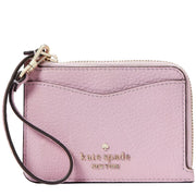 Buy Kate Spade Leila Small Cardholder Wristlet in Quartz Pink wlr00398 Online in Singapore | PinkOrchard.com
