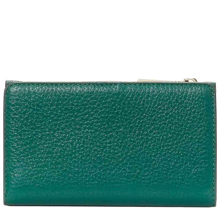 Buy Kate Spade Leila Small Slim Bifold Wallet in Deep Jade wlr00395 Online in Singapore | PinkOrchard.com