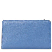 Kate Spade Leila Small Slim Bifold Wallet in Fresh Blueberry wlr00395