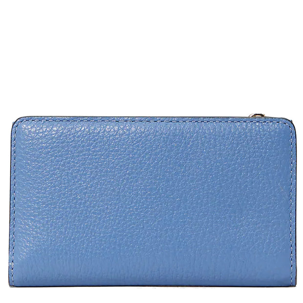 Kate Spade Leila Small Slim Bifold Wallet in Fresh Blueberry wlr00395