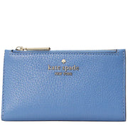 Kate Spade Leila Small Slim Bifold Wallet in Fresh Blueberry wlr00395