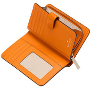 Buy Kate Spade Lena Medium Bifold Wallet in Orange Zinnia KH787 Online in Singapore | PinkOrchard.com