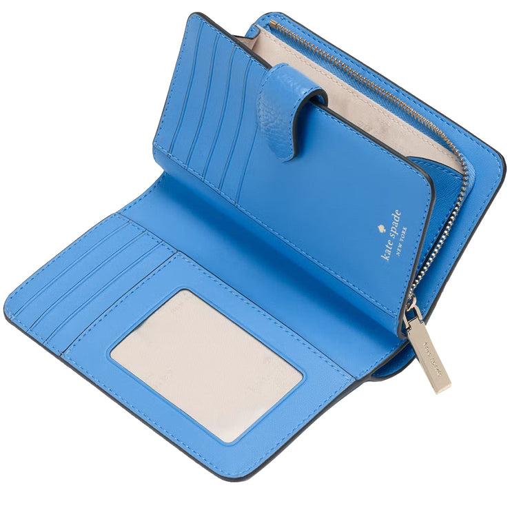 Buy Kate Spade Lena Medium Bifold Wallet in Tide Pool KH787 Online in Singapore | PinkOrchard.com