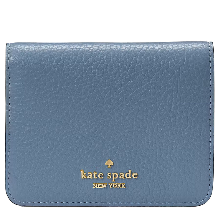 Buy Kate Spade Lena Small Bifold Wallet in Bluestone KH788 Online in Singapore | PinkOrchard.com