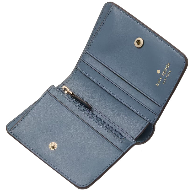 Buy Kate Spade Lena Small Bifold Wallet in Bluestone KH788 Online in Singapore | PinkOrchard.com