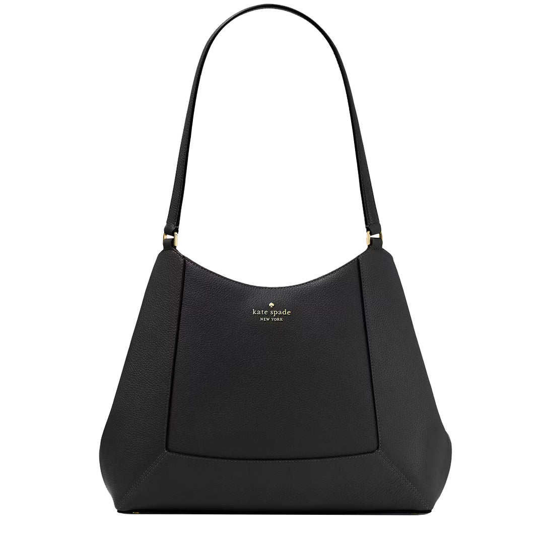 Kate Spade Lena Triple Compartment Shoulder Bag - Black KH435