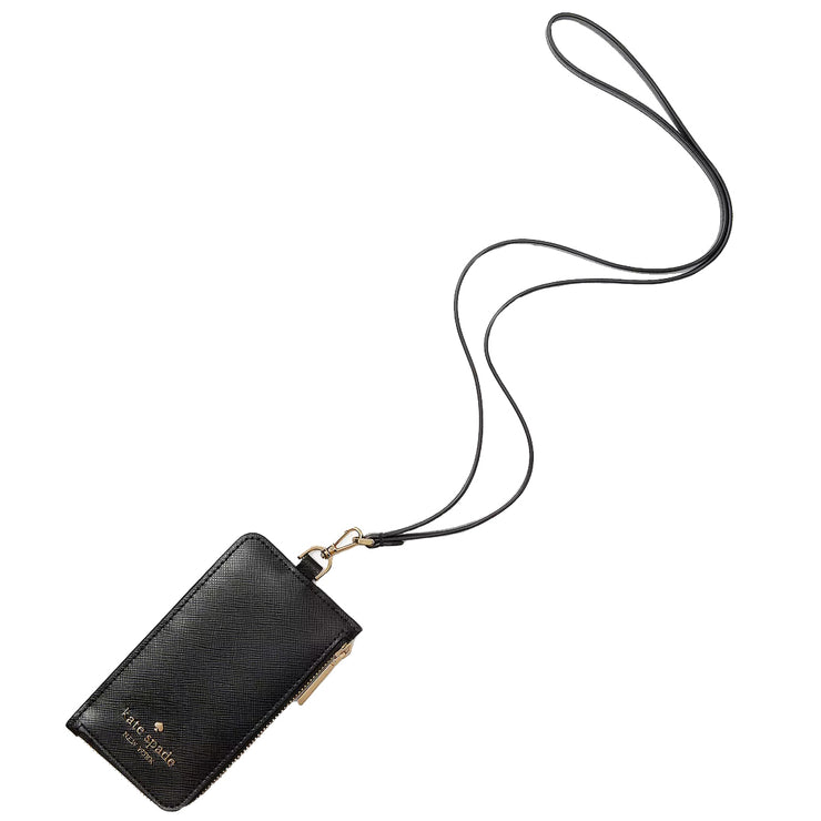 Buy Kate Spade Madison Cardcase Lanyard in Black kc573 Online in Singapore | PinkOrchard.com