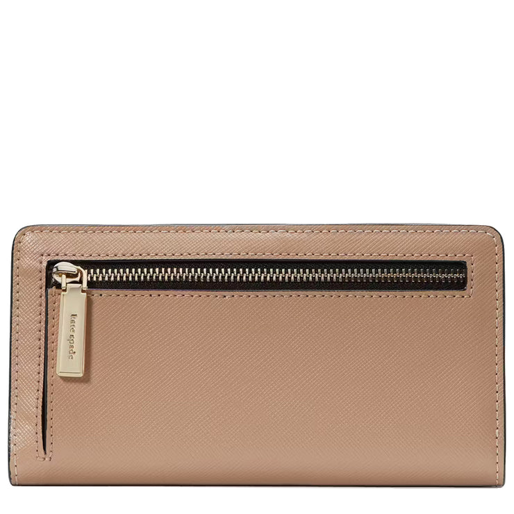 Buy Kate Spade Madison Colorblock Large Slim Bifold Wallet in Toasted Hazelnut Multi KI367 Online in Singapore | PinkOrchard.com