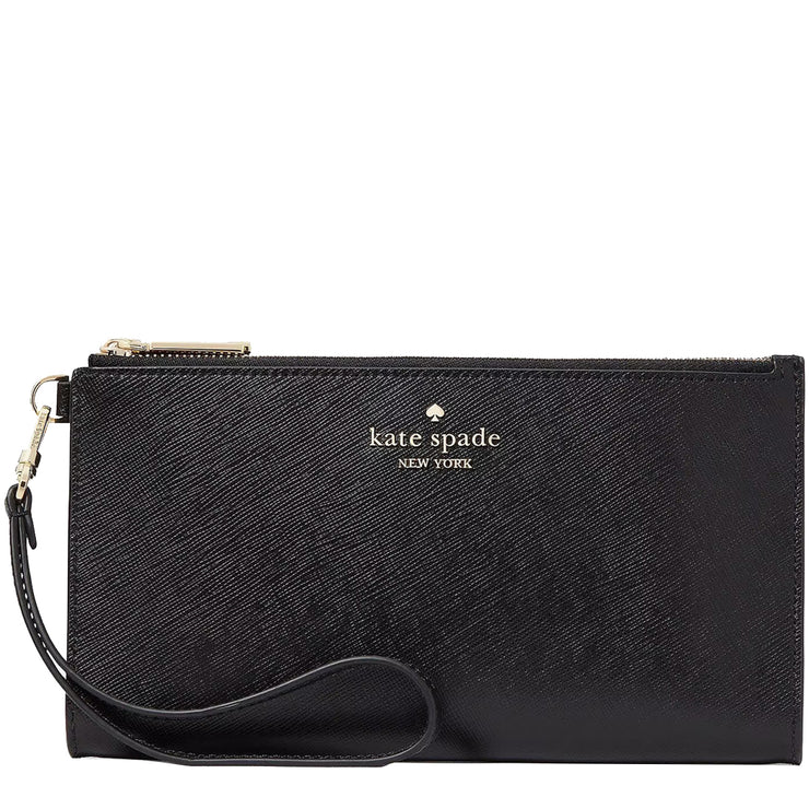 Buy Kate Spade Madison Double Zip Wristlet in Black kc588 Online in Singapore | PinkOrchard.com