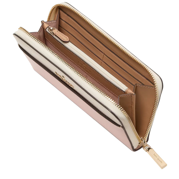 Buy Kate Spade Madison Large Continental Wallet in Rose Smoke Multi KI365 Online in Singapore | PinkOrchard.com