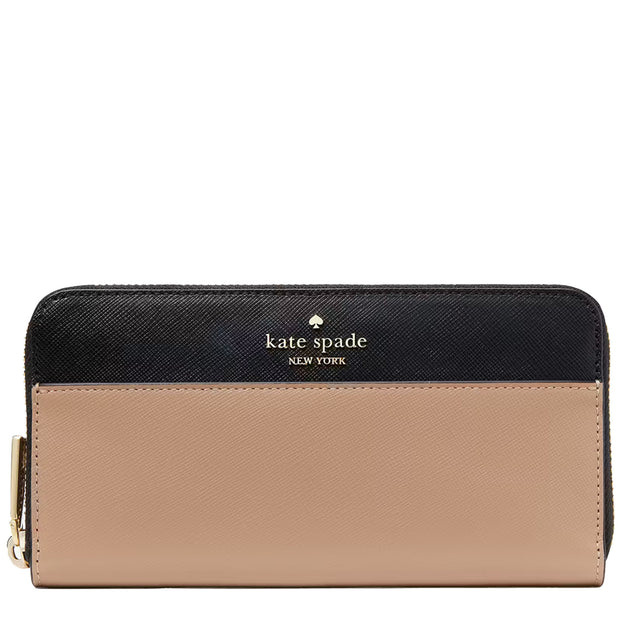 Buy Kate Spade Madison Large Continental Wallet in Toasted Hazelnut Multi KI365 Online in Singapore | PinkOrchard.com