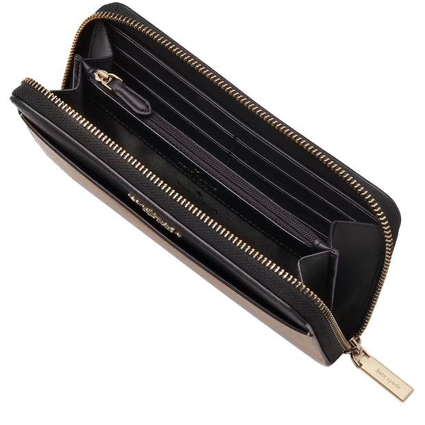 Buy Kate Spade Madison Large Continental Wallet in Toasted Hazelnut Multi KI365 Online in Singapore | PinkOrchard.com