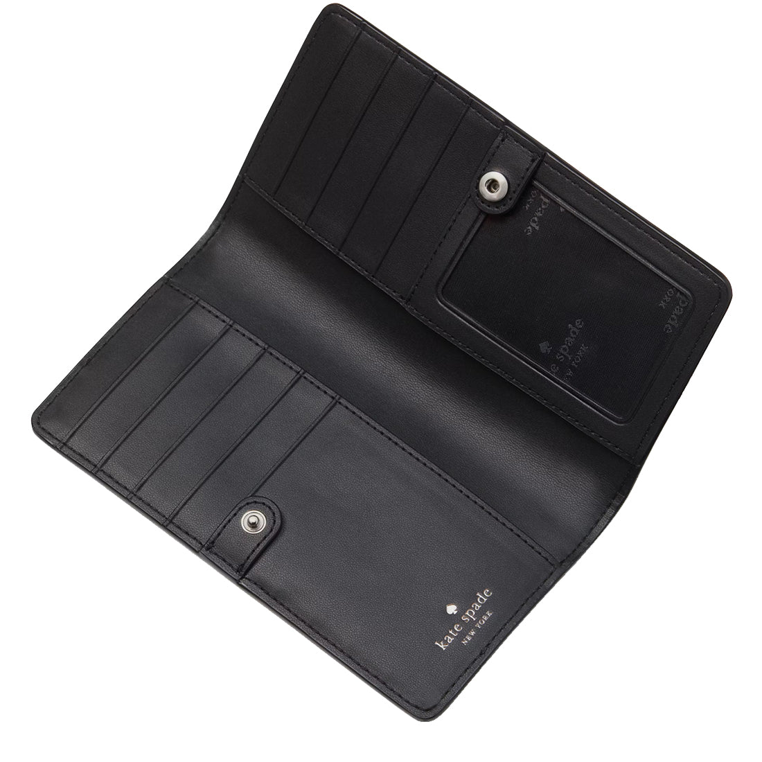 Buy Kate Spade Madison Large Slim Bifold Wallet in Black KI366 Online ...