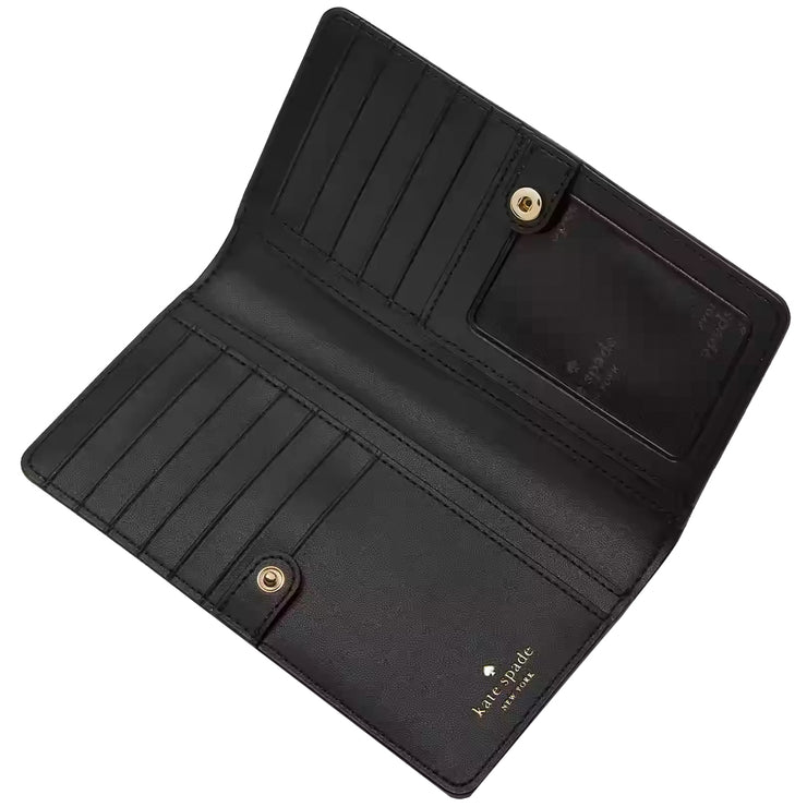 Buy Kate Spade Madison Large Slim Bifold Wallet in Black kc579 Online in Singapore | PinkOrchard.com