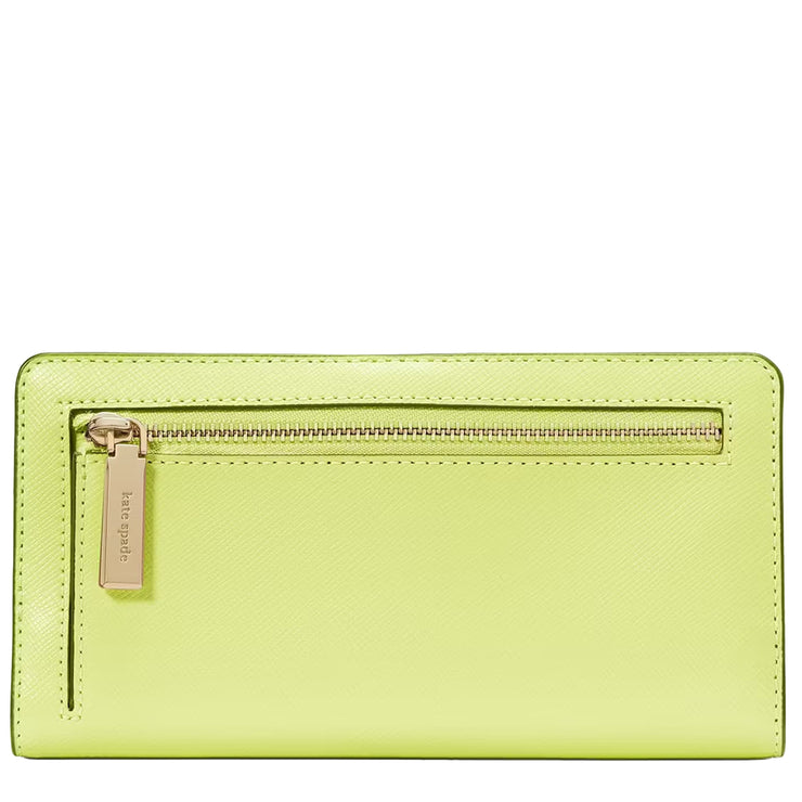 Buy Kate Spade Madison Large Slim Wallet in Lime Slushy KI366 Online in Singapore | PinkOrchard.com