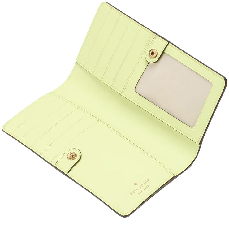 Buy Kate Spade Madison Large Slim Wallet in Lime Slushy KI366 Online in Singapore | PinkOrchard.com