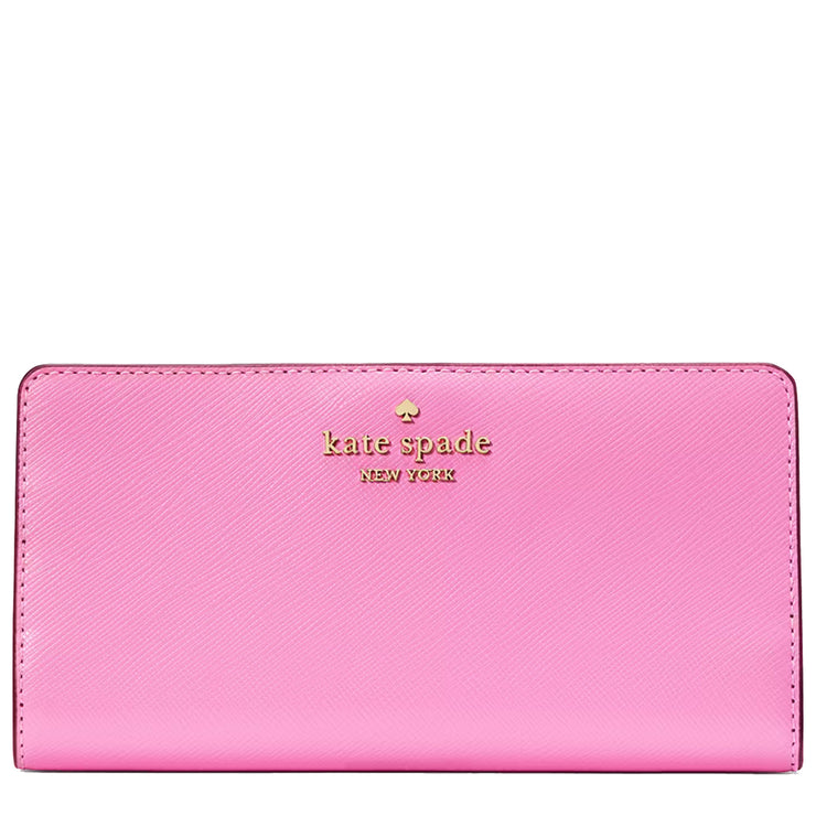 Buy Kate Spade Madison Large Slim Wallet in Surf Pink KI366 Online in Singapore | PinkOrchard.com