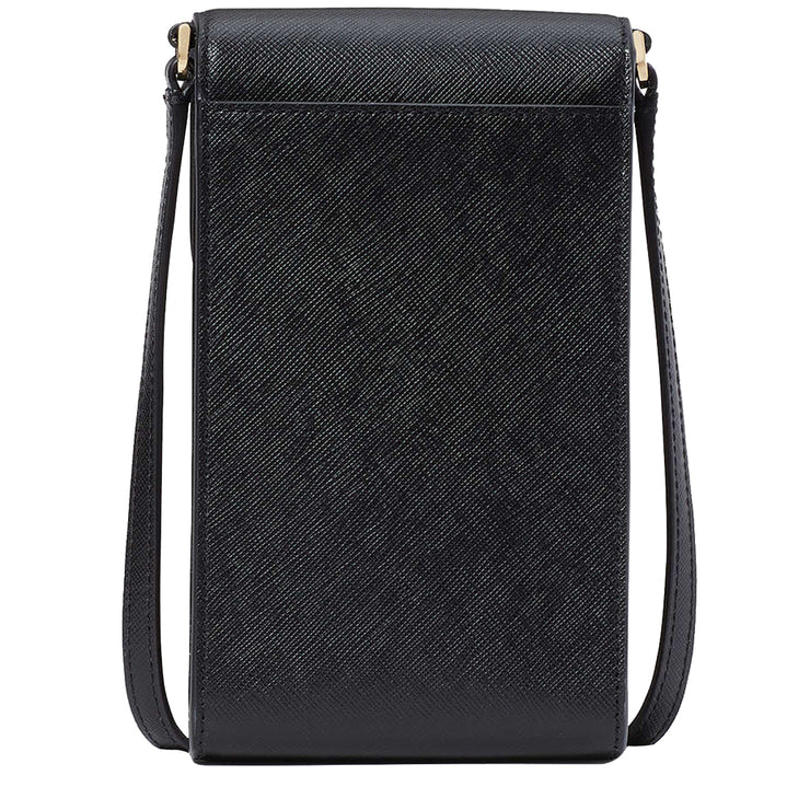 Buy Kate Spade Madison North South Flap Phone Crossbody Bag in Black kc592 Online in Singapore | PinkOrchard.com