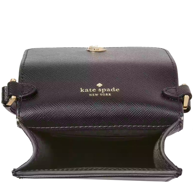 Buy Kate Spade Madison North South Flap Phone Crossbody Bag in Black kc592 Online in Singapore | PinkOrchard.com