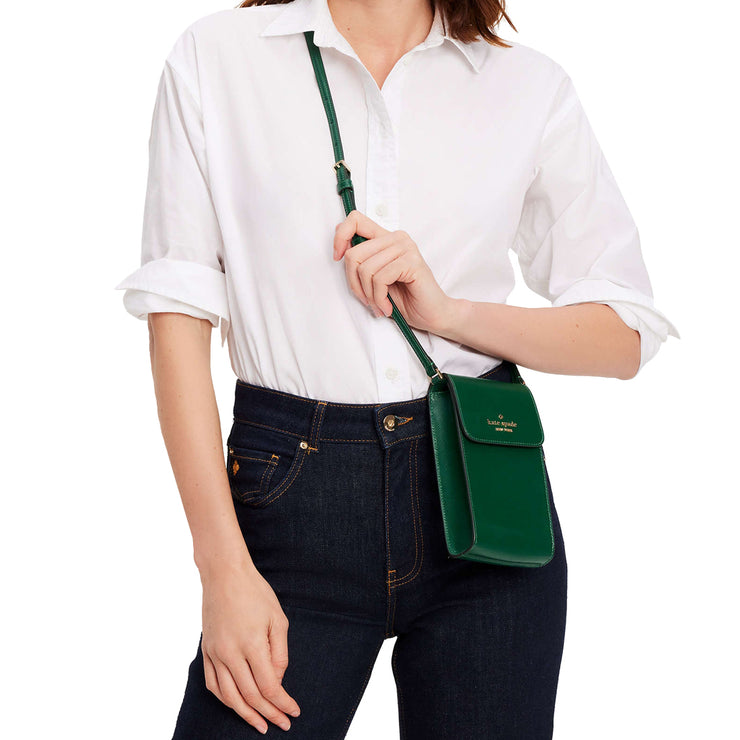 Buy Kate Spade Madison North South Flap Phone Crossbody Bag in Deep Jade kc592 Online in Singapore | PinkOrchard.com