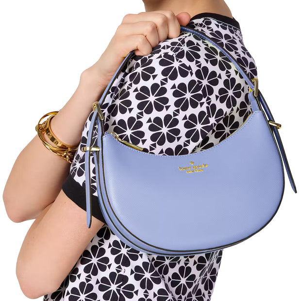 Buy Kate Spade Madison Saffiano Leather Crescent Shoulder Bag in Frosted Blueberry KK949 Online in Singapore | PinkOrchard.com