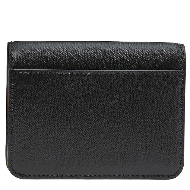 Buy Kate Spade Madison Saffiano Leather Small Bifold Wallet in Black ...