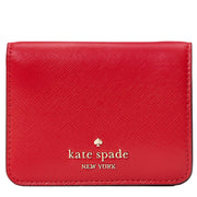 Buy Kate Spade Madison Saffiano Leather Small Bifold Wallet in Candied Cherry kc581 Online in Singapore | PinkOrchard.com