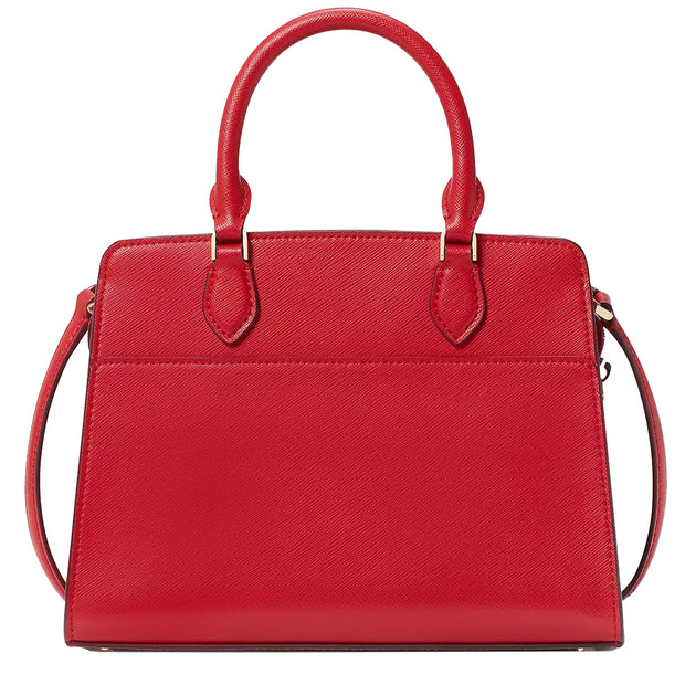 Buy Kate Spade Madison Saffiano Leather Small Satchel Bag in Candied Cherry kc437 Online in Singapore | PinkOrchard.com
