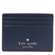 Buy Kate Spade Madison Saffiano Leather Small Slim Card Holder in Parisan Navy kc582 Online in Singapore | PinkOrchard.com
