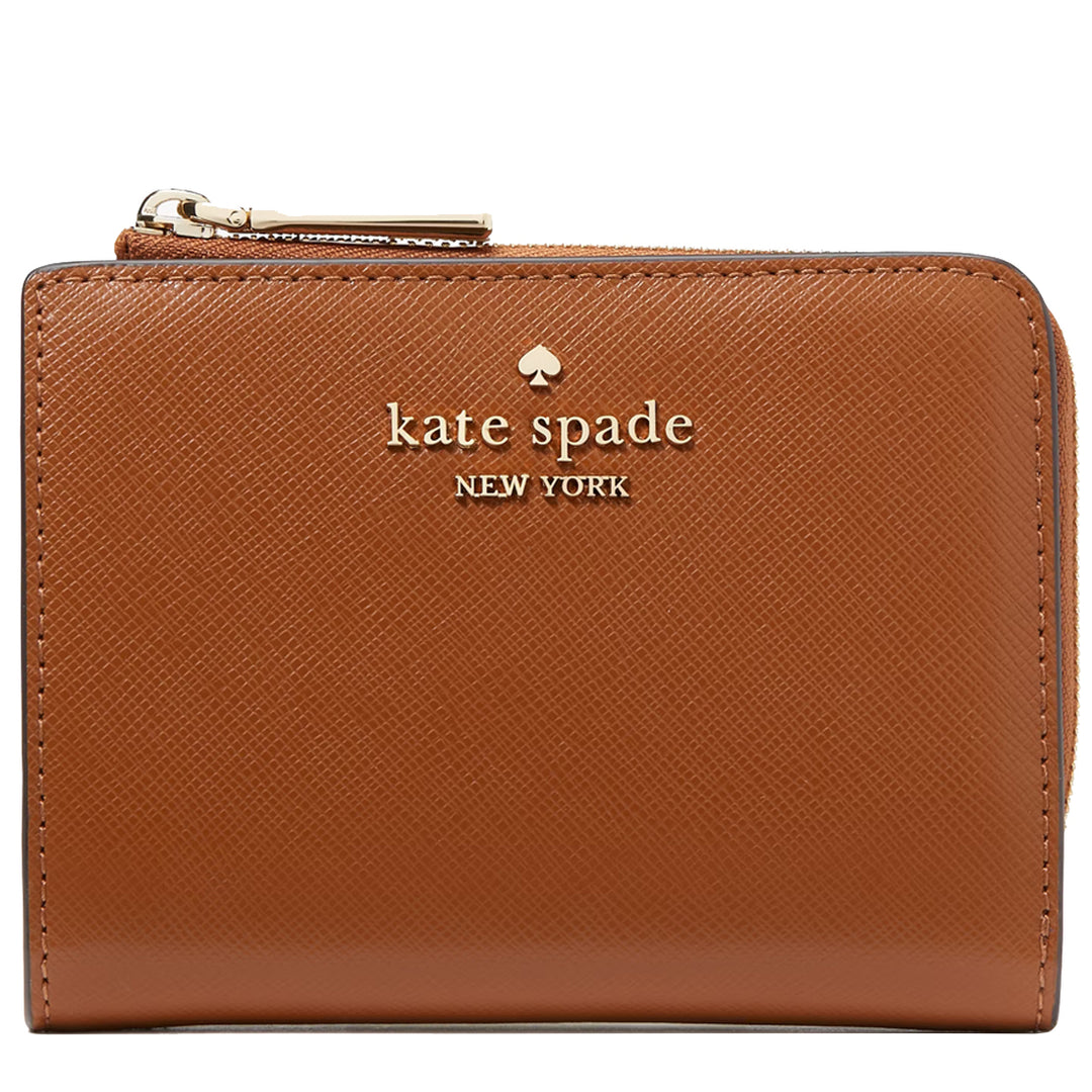 Buy Kate Spade Madison Small L Zip Wallet in Cavern Clay KH615
