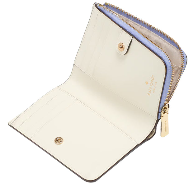 Buy Kate Spade Madison Small L Zip Wallet in Frosted Blueberry KH615 Online in Singapore | PinkOrchard.com