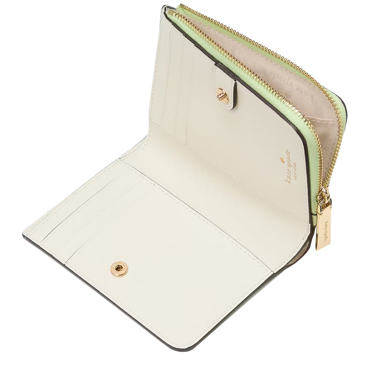 Buy Kate Spade Madison Small L Zip Wallet in Matcha Latte KH615 Online in Singapore | PinkOrchard.com