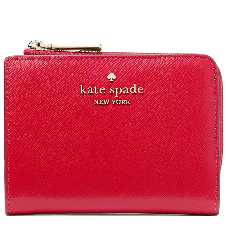 Buy Kate Spade Madison Small L Zip Wallet in Ruby Red KH615 Online in Singapore | PinkOrchard.com