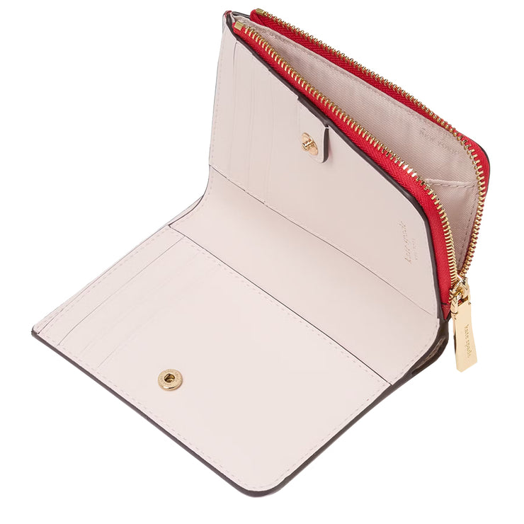 Buy Kate Spade Madison Small L Zip Wallet in Ruby Red KH615 Online in Singapore | PinkOrchard.com