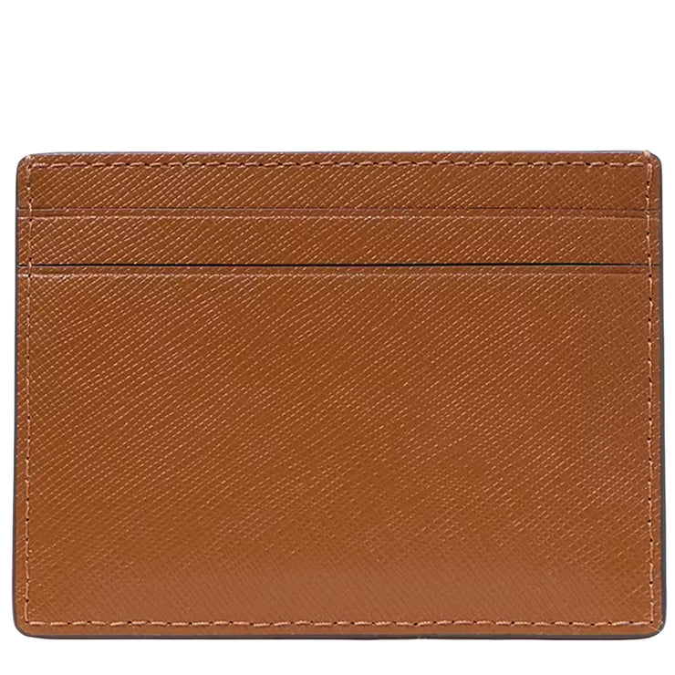 Back View of Kate Spade Madison Small Slim Card Holder - Cavern Clay KI368