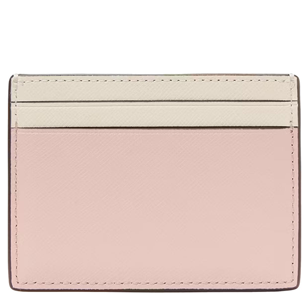 Buy Kate Spade Madison Small Slim Card Holder in Rose Smoke Multi KI369 Online in Singapore | PinkOrchard.com