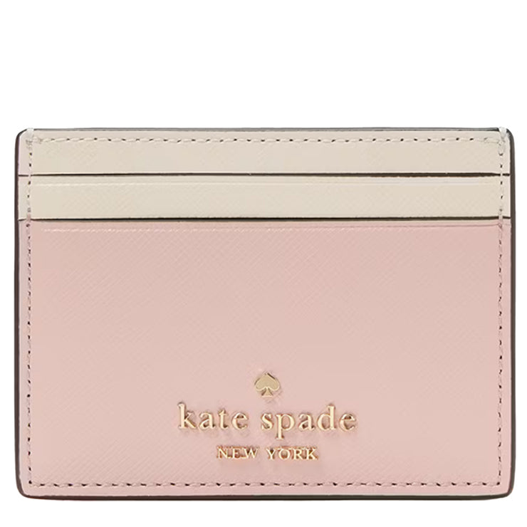 Buy Kate Spade Madison Small Slim Card Holder in Rose Smoke Multi KI369 Online in Singapore | PinkOrchard.com